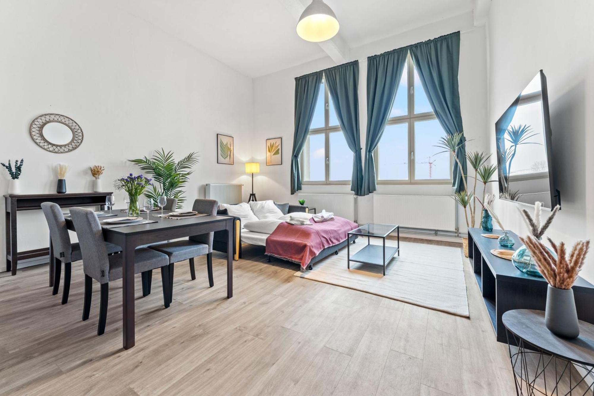Mint Apartment Ueber Der Stadt Parken Kueche Wifi Berlín Exterior foto