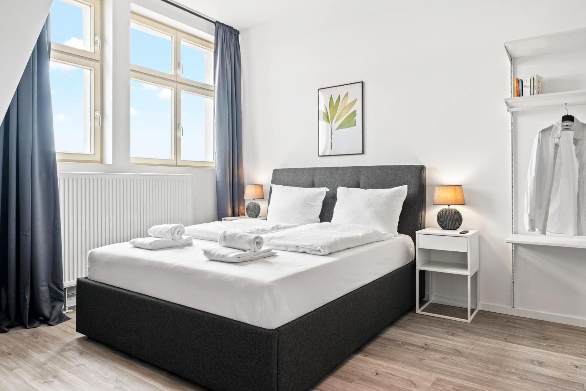Mint Apartment Ueber Der Stadt Parken Kueche Wifi Berlín Exterior foto